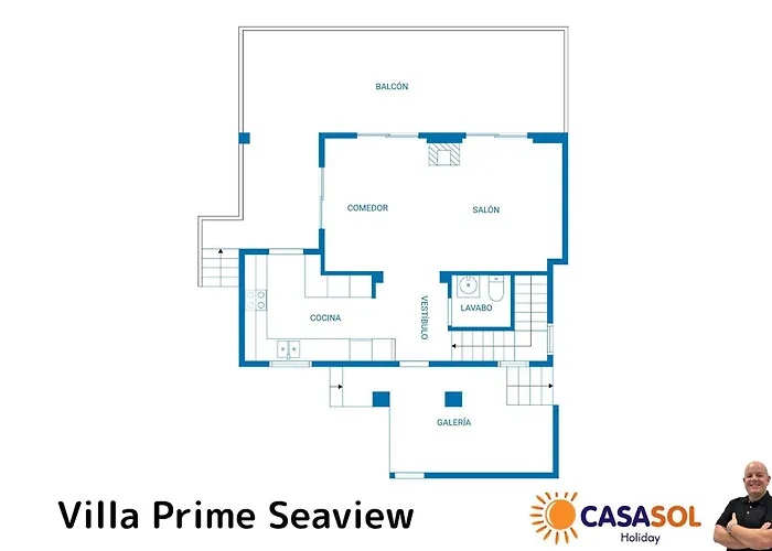 Prime Seaview By Casasol Villa *